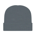 Waffle Knit Cap with Cuff