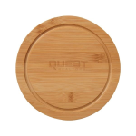 5-Piece Swivel Top Bamboo Cheese Board Set