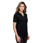 North End Women's JAQ Snap-Up Stretch Performance Polo