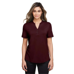 North End Women's JAQ Snap-Up Stretch Performance Polo