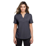 North End Women's JAQ Snap-Up Stretch Performance Polo