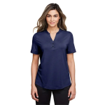 North End Women's JAQ Snap-Up Stretch Performance Polo