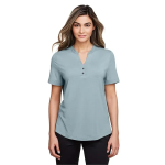 North End Women's JAQ Snap-Up Stretch Performance Polo