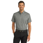 Port Authority Short Sleeve SuperPro Twill Shirt.