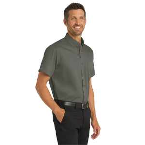 Port Authority Short Sleeve SuperPro Twill Shirt.
