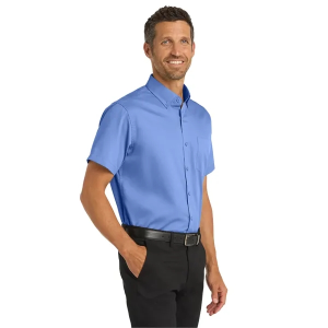 Port Authority Short Sleeve SuperPro Twill Shirt.