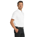 Port Authority Short Sleeve SuperPro Twill Shirt.