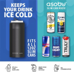 12 oz Asobu Vacuum Insulated Slim Can Sleeve